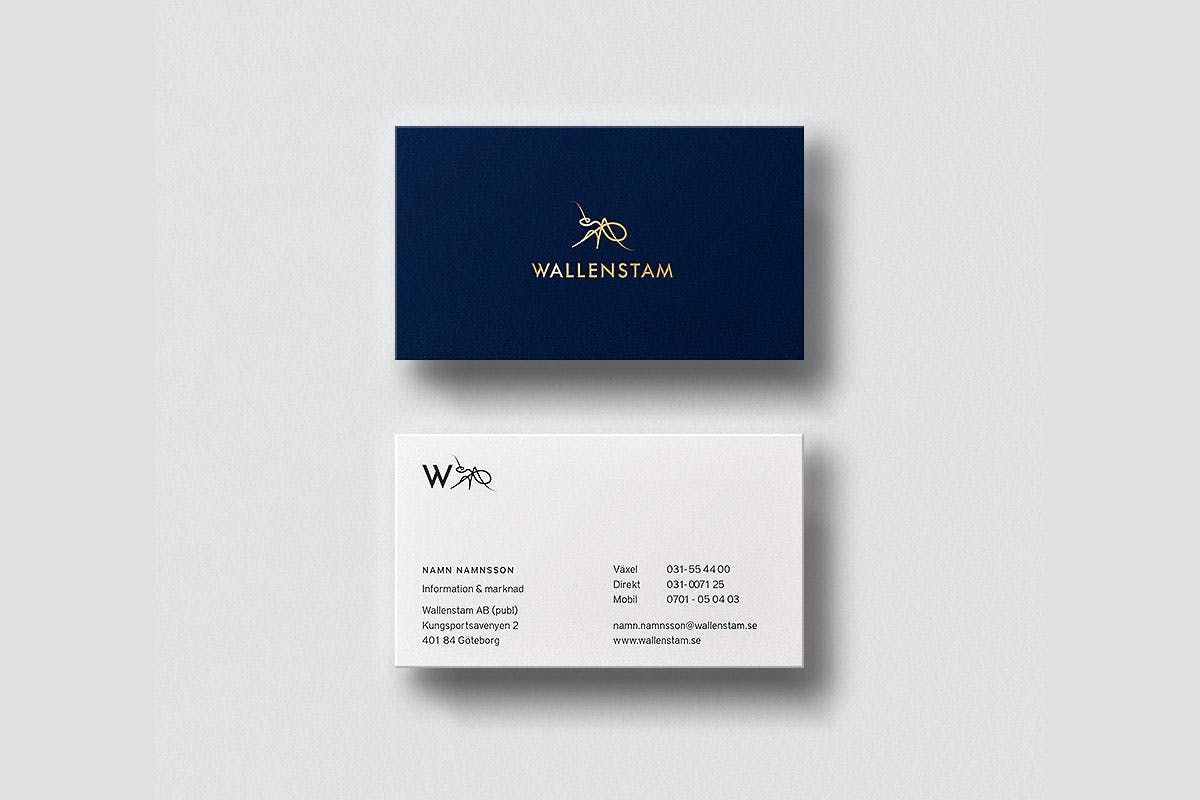 Consid skapade ny visuell identitet och logotyp till Wallenstam