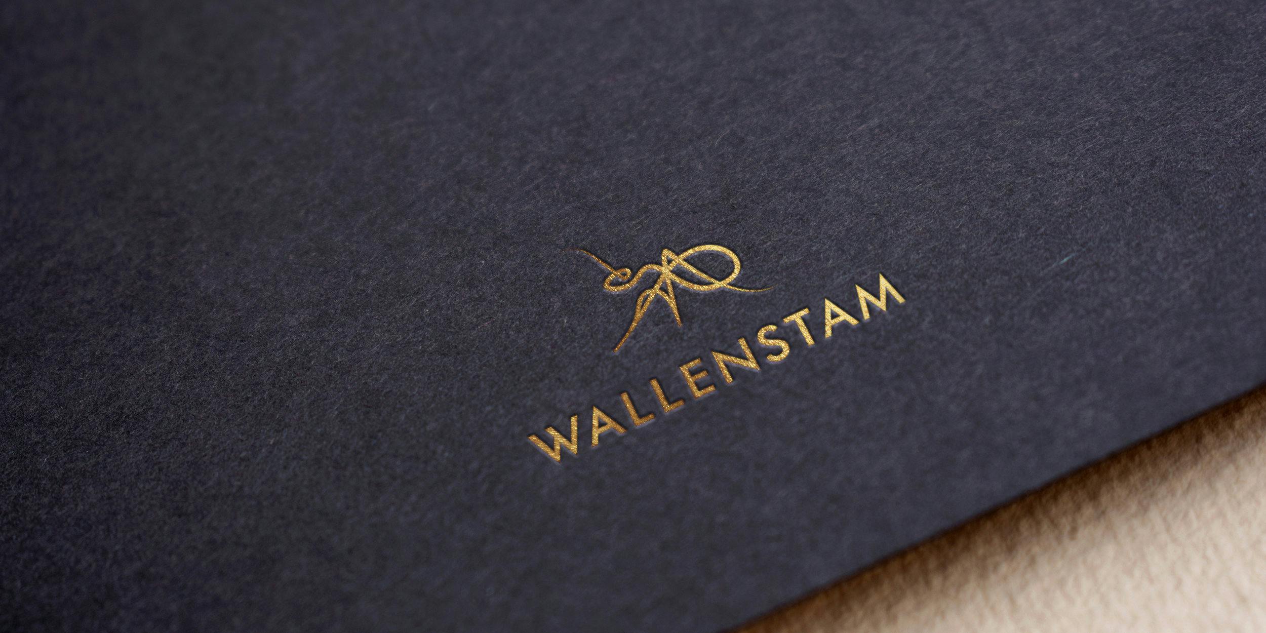 Wallenstams nya logotyp framtagen av Considägda Paradigm