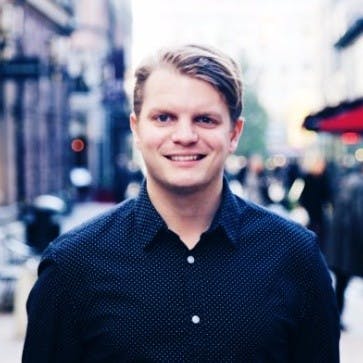 Anton Henziger medarbetare på Consid i Stockholm