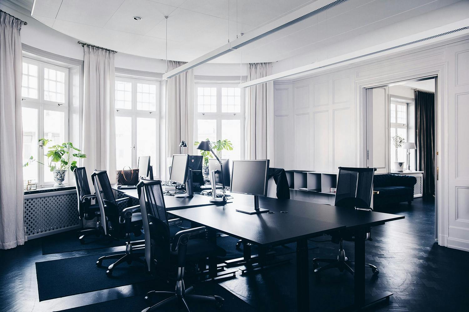 Arbetsplatser på Consids kontor i Stockholm