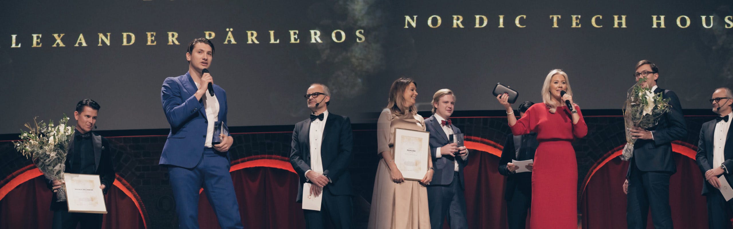 Considgala 2018 isabella Löwengrip och Alexander Pärleros prisas