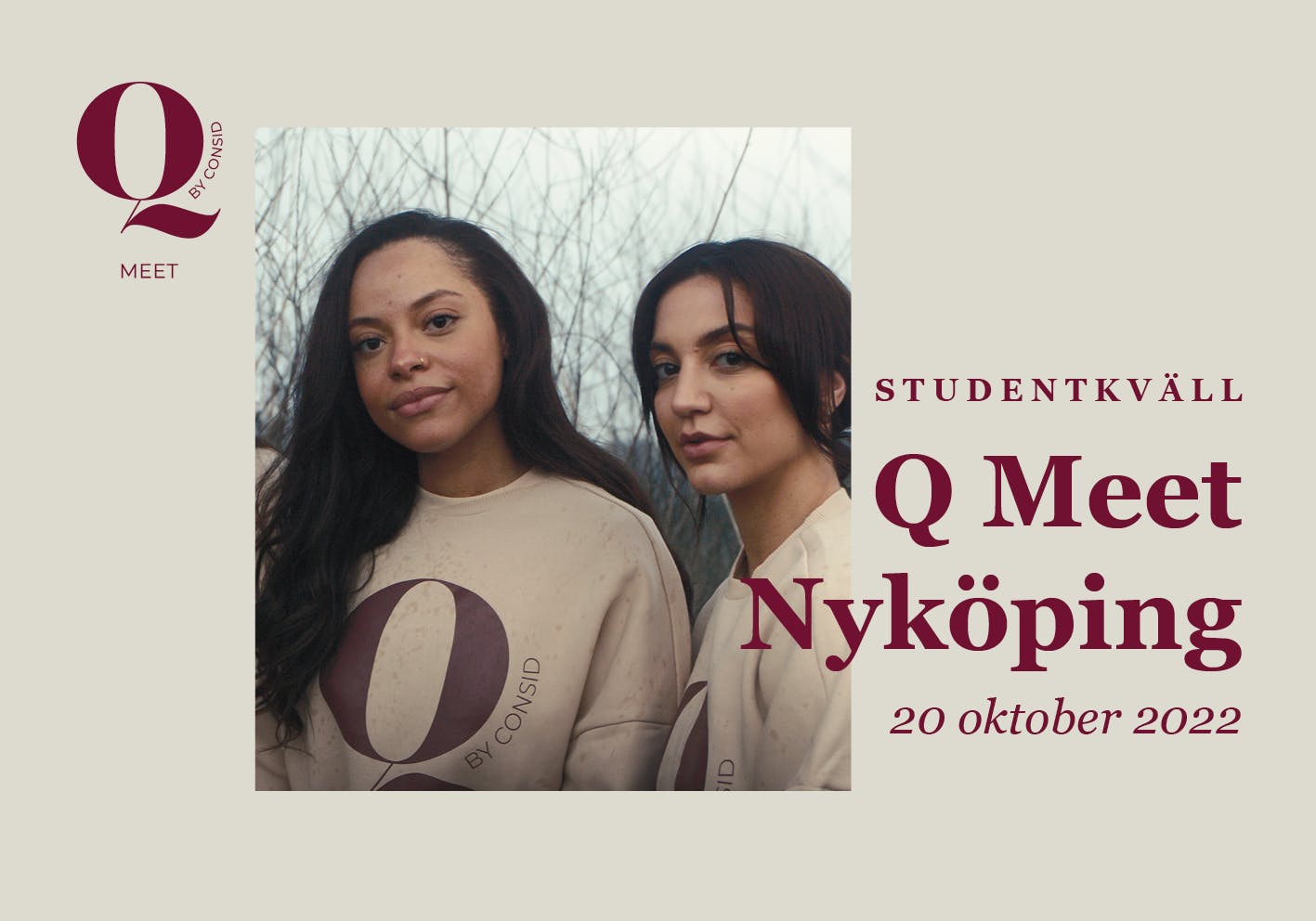 Q Meet i Nyköping i oktober 2022 för kvinnliga IT-studenter