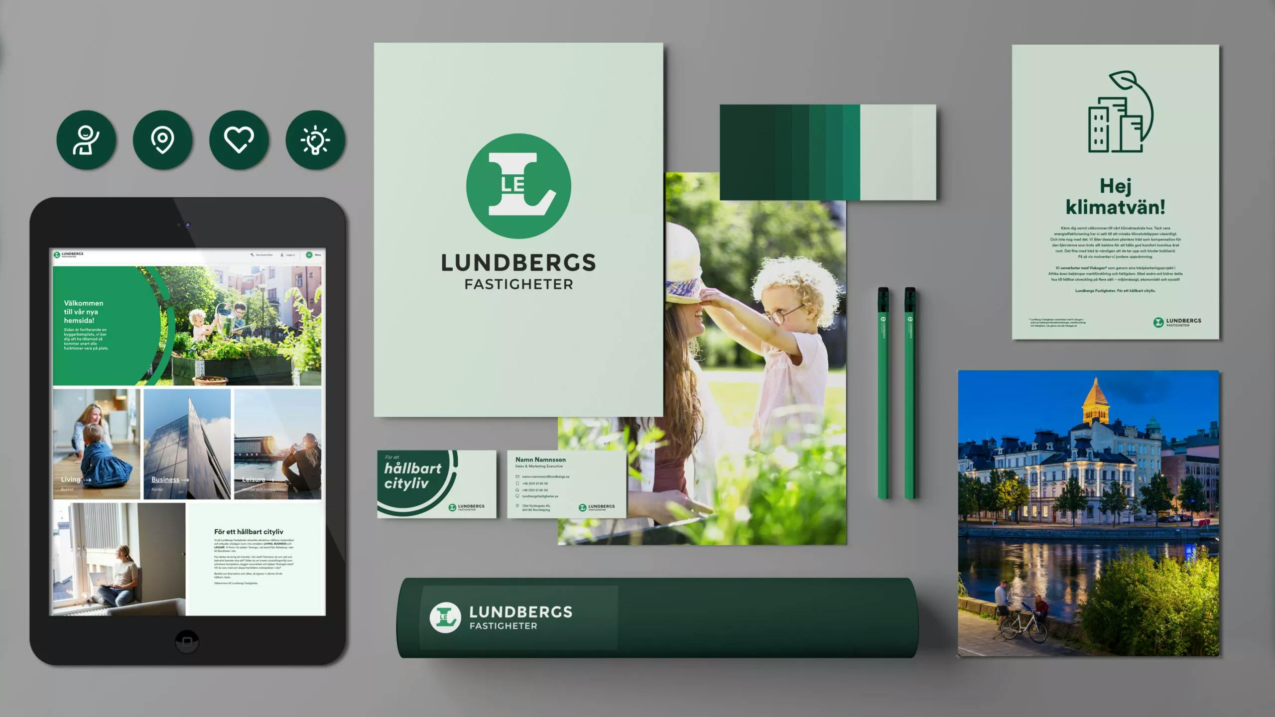 Lundbergs nye visuelle brand platform